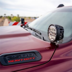 RAM 2500 A-Pillar LED Light Mount - Rigid Industries - `19-`27 RAM 2500 A-Pillar LED Light Mount - Rigid Industries - `19-`27